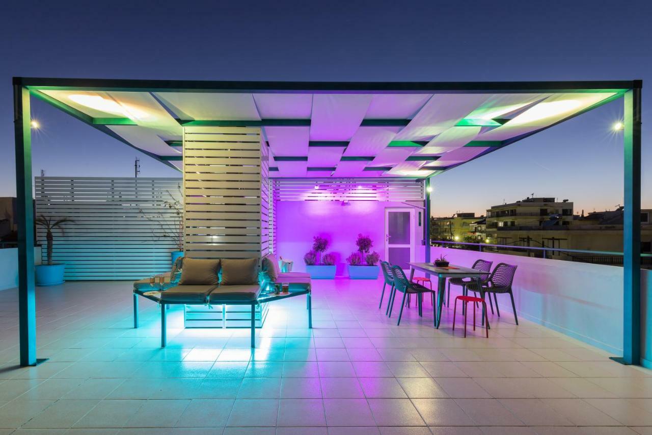 Groovy & Cozy Apt With Private Seaview Rooftop Terrace Rhodes City Eksteriør bilde